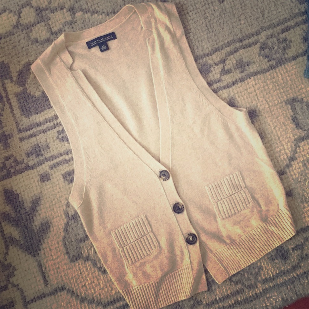 BR Luxury Cashmere Blend Vest